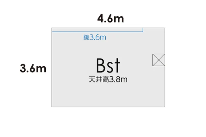 Bスタジオ 図面