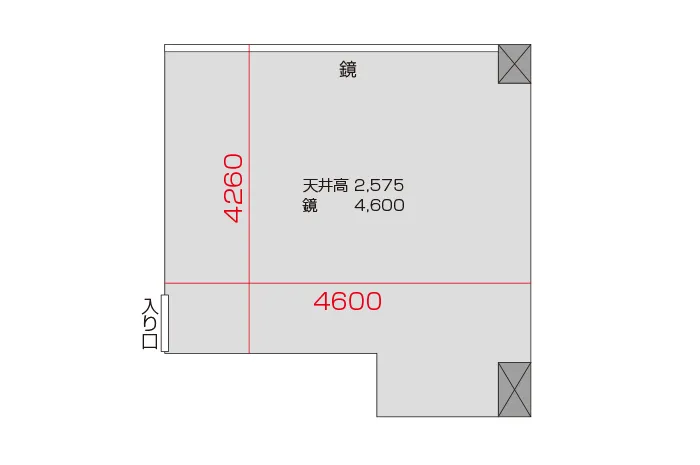 1スタジオ 図面