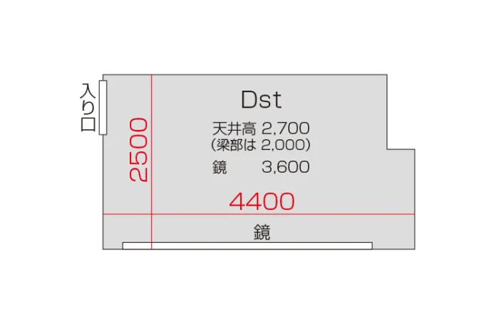 Dスタジオ 図面