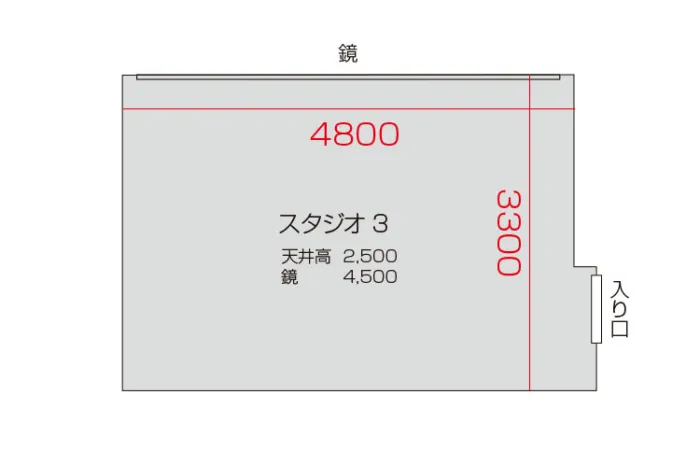 3スタジオ 図面