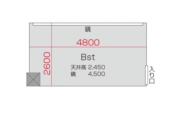 Bスタジオ 図面