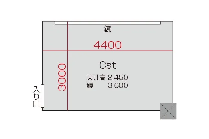 Cスタジオ 図面