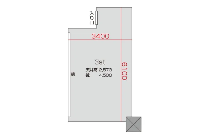3スタジオ 図面
