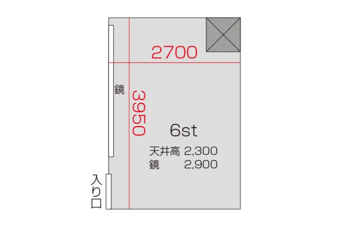 6スタジオ 図面