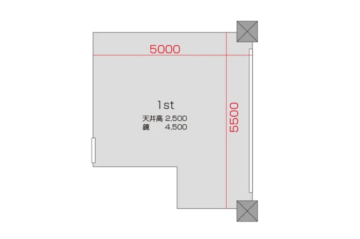 1スタジオ 図面