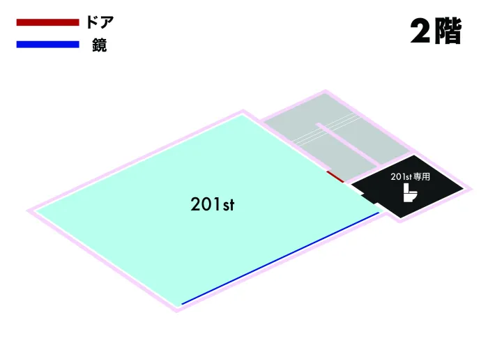 BUZZ高田馬場2丁目 店舗全体図