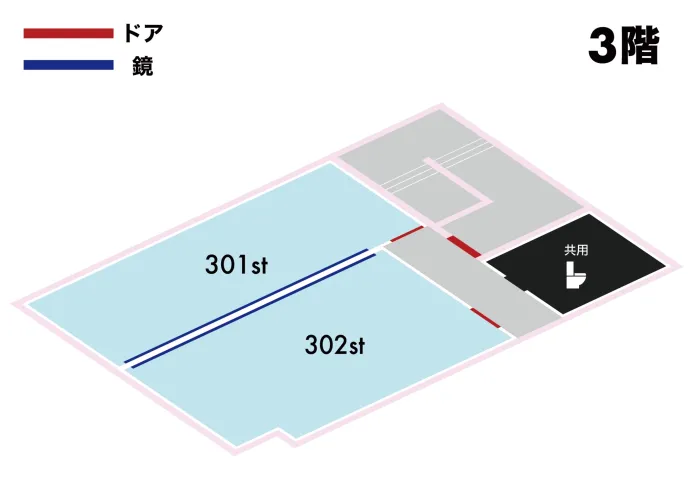 BUZZ高田馬場2丁目 店舗全体図